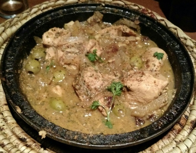 Chicken with Preserved Lemons and Green Olives at Tara Kitchen